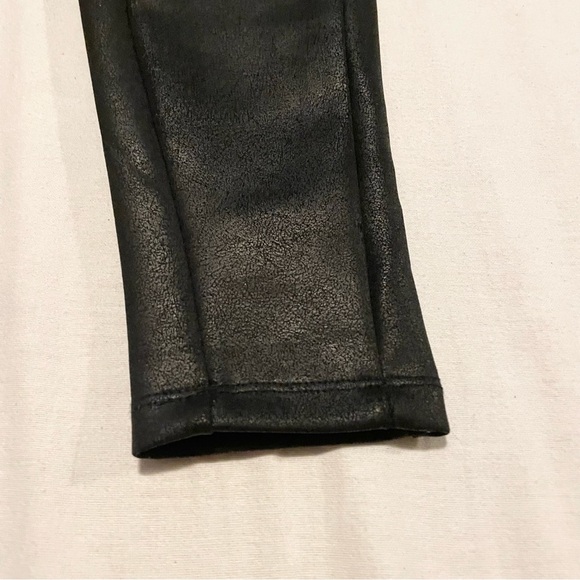 Dynamite Black Faux Leather Leggings Size XS - Picture 5 of 16